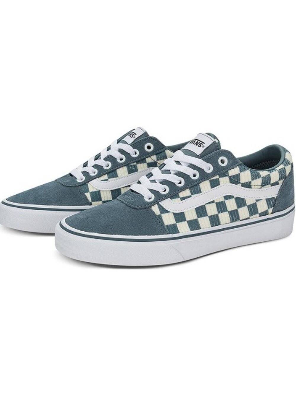 Vans Ward Active low-top sneakers, In Blue Grey Suede Women's Size 8.5